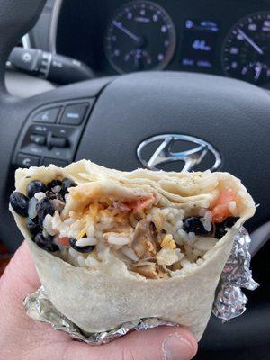 Boss Chicken Burrito