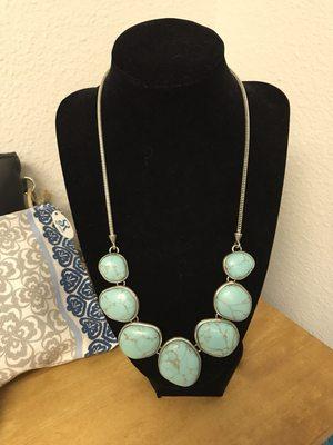 Unique jewelry and statement necklaces.