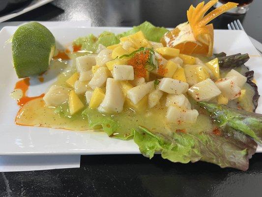 Mango ceviche