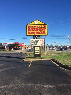 Bennett's Liquors 800 Russell Pkwy. Warner Robins, Ga 31093