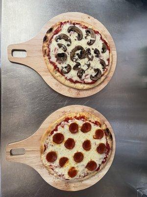 Small Fresh Pizzas