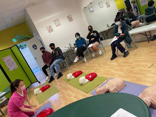 CPR and First Aid Training