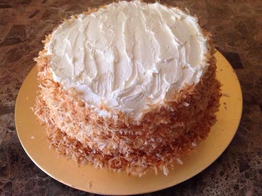 De's Delectable 4 Layer Coconut Cake