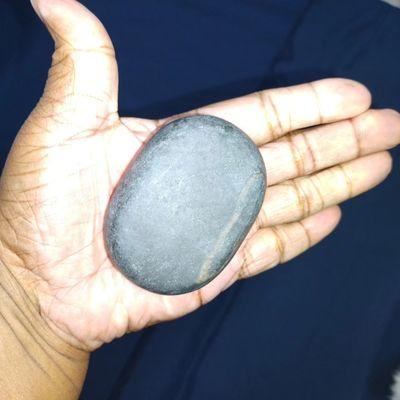 Basalt Stone I use for Hot Stone massage