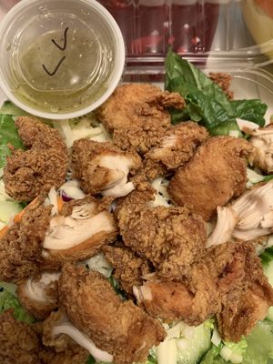 Crispy Chicken Salad