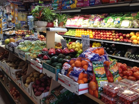 Top quality fruits and vegetables. Ask about our platters!