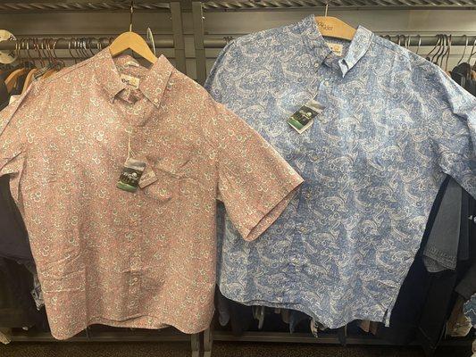 Greasy selection of Reyn Spooner Hawaiian shirts