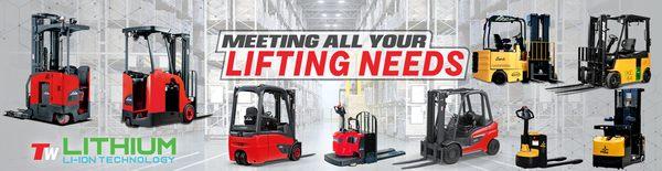 Explore our massive line of warehouse equipment.