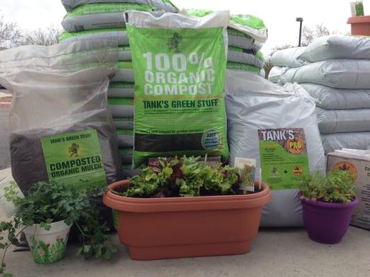 Tank's Green Stuff has a product for every garden and landscape need.