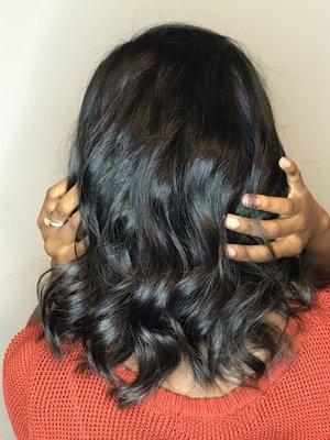 Natural Ceramic Press with loose waves!