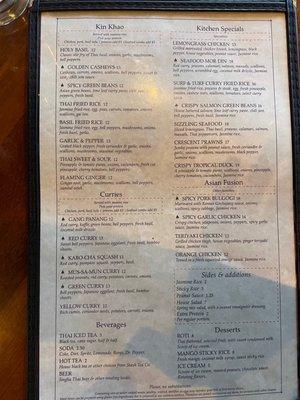 Menu 10/13/22