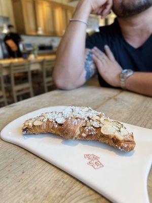 Almond croissant