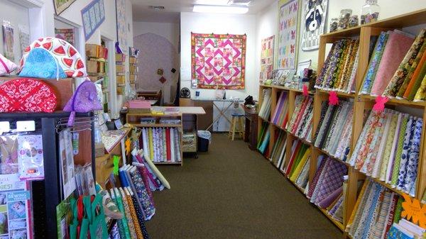 Our too cute quilt shop!