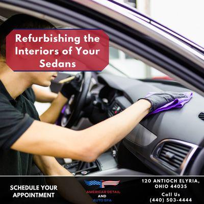 Refurbishing the interiors of your Sedans