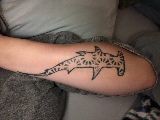 Dot work hammerhead by Jon Miller