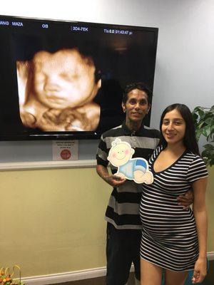 Congratulations to the Maza family on your baby boy that came out very adorable. Happy Anniversary guys best wishes.