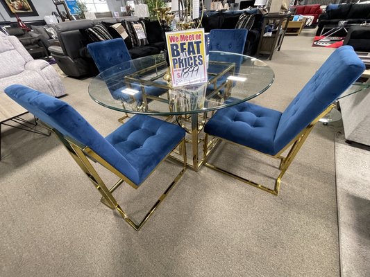 5Pc Dining Set Available In Many Colors!