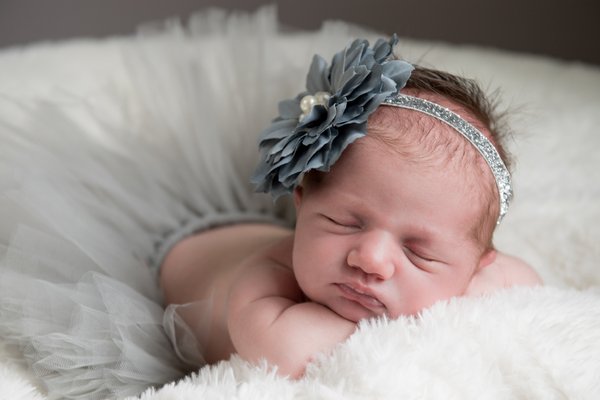 In-home Newborn session photo