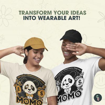 T-Shirt Design Services: Transform Your Ideas into Wearable Art!