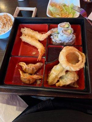 Shrimp Tempura Bento Box