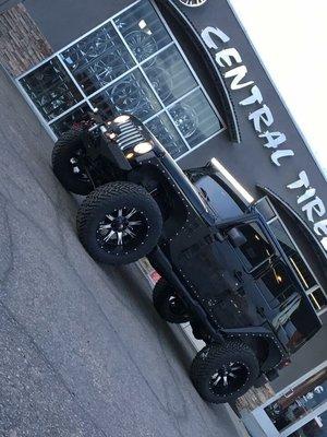 Customized Jeep Wrangler