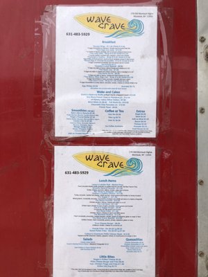 Menus