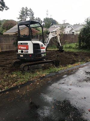 Installing new lawn!