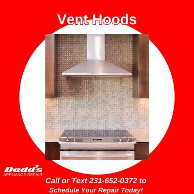 Call us for your next vent hood repair!