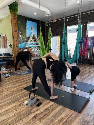 Mommy & Me Yoga Class!