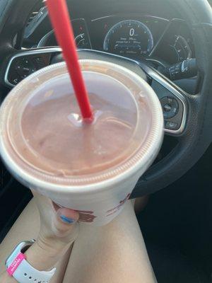 Angel Food smoothie, everything was right and it tasted great