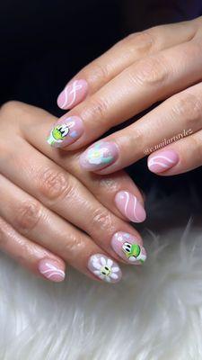 Yoshi nail art !!!