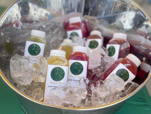 Cold pressed juices