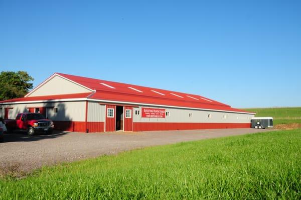 The riding facility at Reflecting Heaven Stables