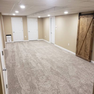 Complete basement