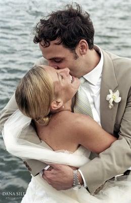 Bride and groom. Chatham, MA.