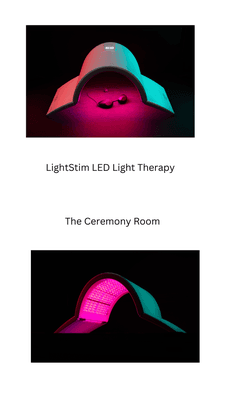 LightStim Therapy 
Infrared light therapy to reduce lines, acne and soothe inflammation.