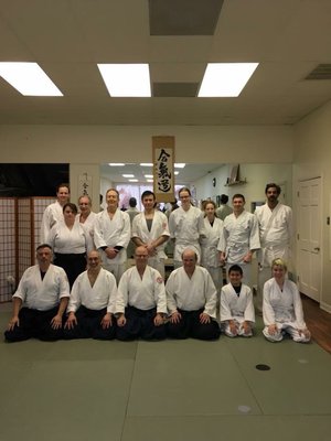 Visit from Staunton Aikikai