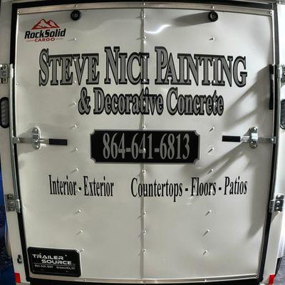 Steve Nici Painting & Decorative Concrete