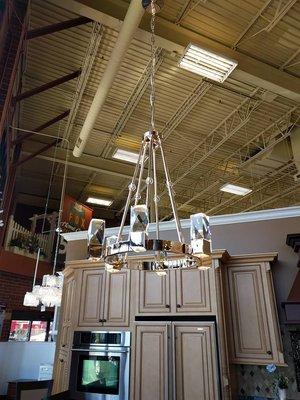 Studio M Lighting on display at Fox Home Center