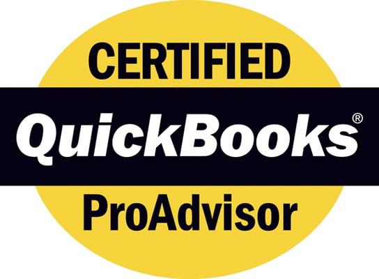 We are Certified QuickBooks ProAdvisors!