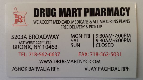 Drug Mart Pharmacy