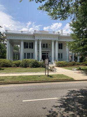 A short scene from the movie "Sweet Home Alabama" was shot here but it is not the Carmichael residence.