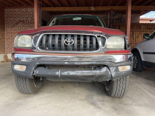 Front end repair needed