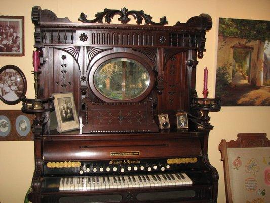 Restored 1880's Mason & Hamlin Pump Organ