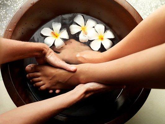 Ayurveda foot therapy