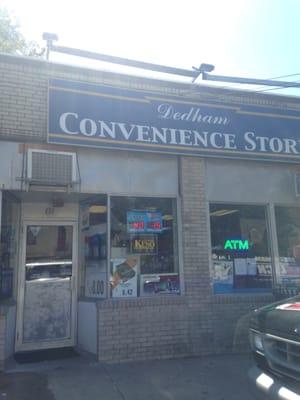 Dedham Convenience Store -- 69 Cedar Street, Oakdale Square, Dedham         Storefront