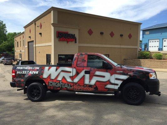 Digital Designs Truck Wrap