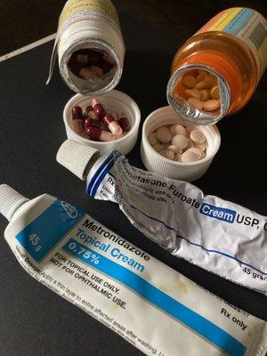 My prescribed medication that never helped my Rosacea