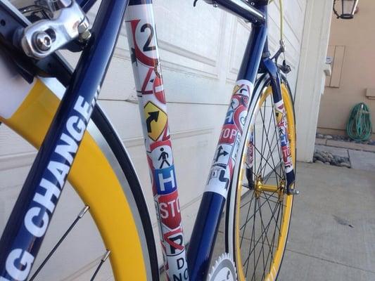 Awesome bike wrap