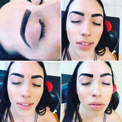 Eyebrow's Threading and Semi-Permanent tint